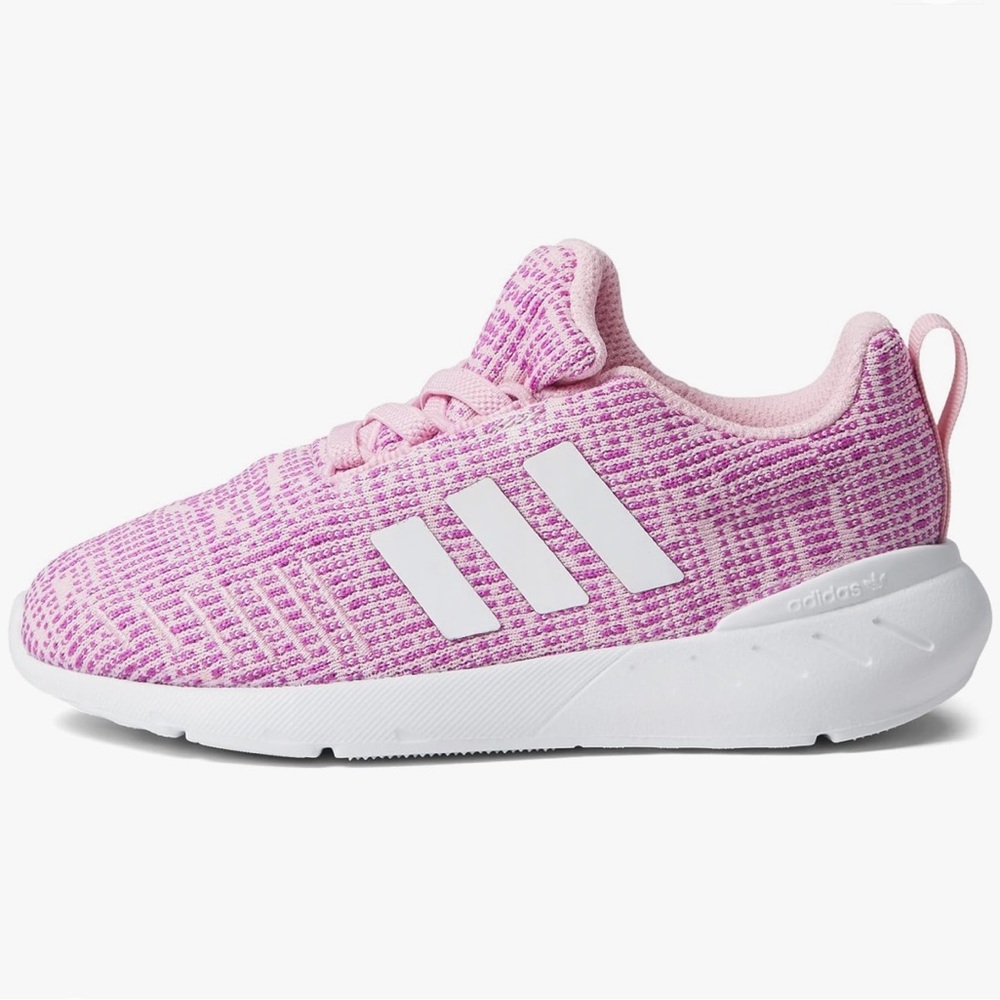 adidas Unisex-Child Swift Run 22 Sneaker | 10k | True Pink/White/Vivid Pink